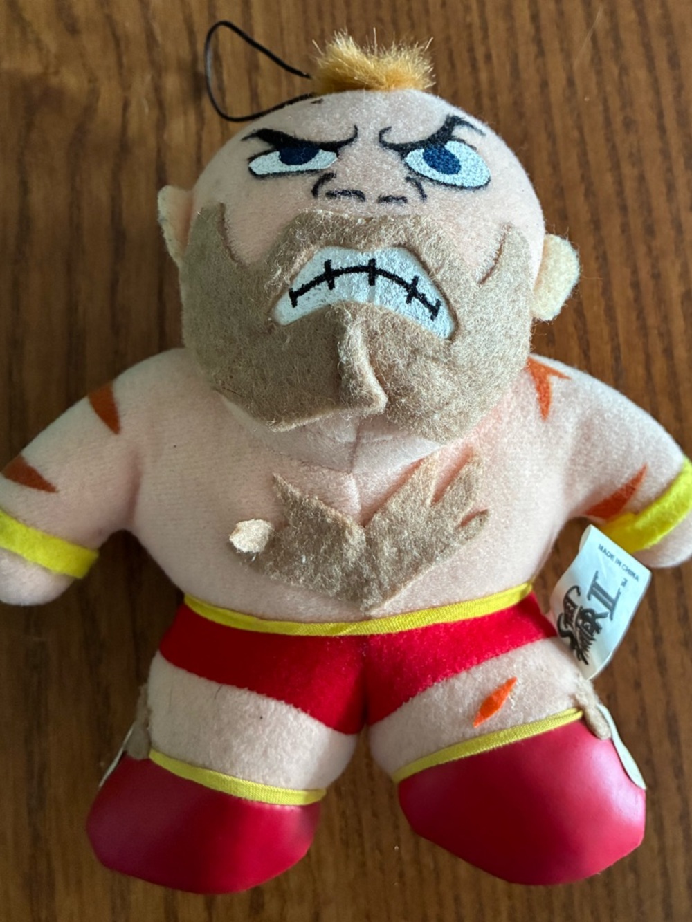 Street Fighter II Zangief Capcom Plush Stuffed Toy Doll